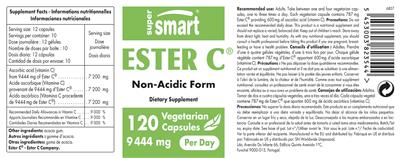 Ester C 9444 mg label