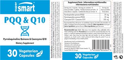 PQQ & Q10 label