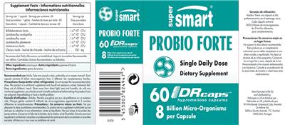 Probio Forte label