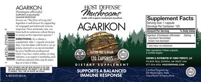 Agarikon label