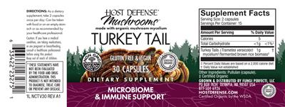 Turkey Tail label