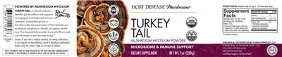 Turkey Tail label