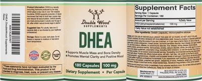 DHEA 100 mg label