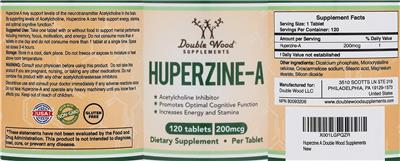 Huperzine-A 200 mcg label