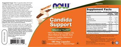 Candida Support label