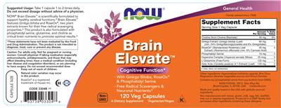 Brain Elevate label