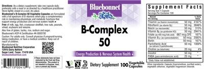 B-Complex 50 label