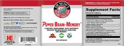 Power Brain-Memory label
