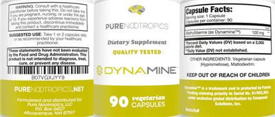 Dynamine label