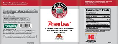 Power Lean label