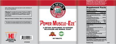 Power Muscle-Eze label