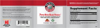 Power Nitro Blood Vessels label