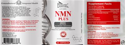 NMN Plus label