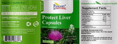 Protect Liver Capsules label