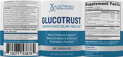 Glucotrust label