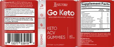 Go Keto label