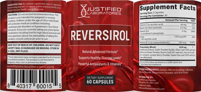 Reversirol label