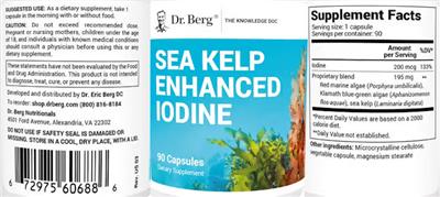 Sea Kelp Enhanced label