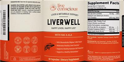 LiverWell label