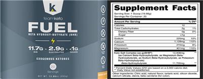 Fuel Orange Mango label