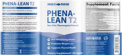 Phena-Lean T2 label