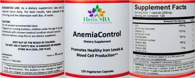 Anemia Control label