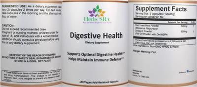 Digestive Health label