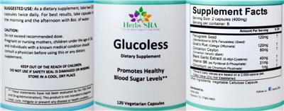 Glucoless label