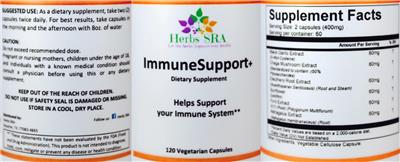 ImmuneSupport+ label