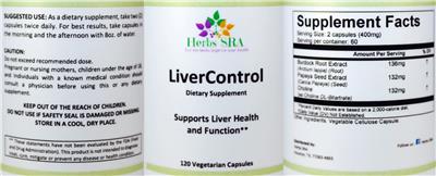 LiverControl label