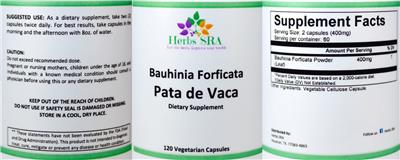 Pata de Vaca label