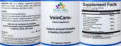 VeinCare+ label