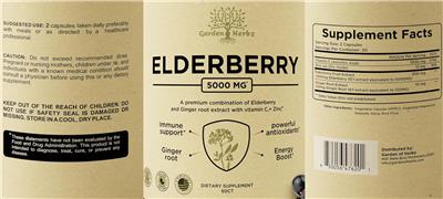 Elderberry label