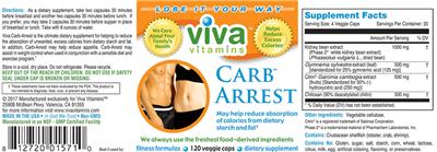 Carb Arrest label