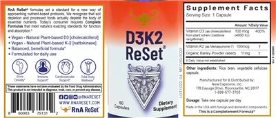 D3K2 ReSet label