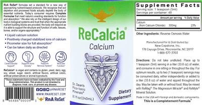 ReCalcia Calcium label