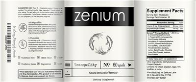 Zenium label