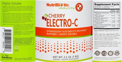 Electro-C Cherry label