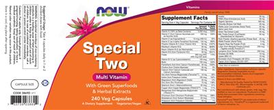 Special Two label