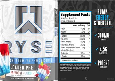 Loaded Pre Freedom Rocks label