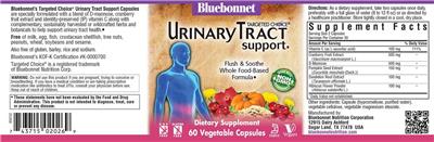 Urinary Tract Support label