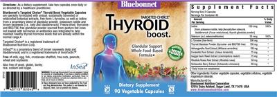 Thyroid Boost label