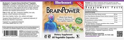BrainPower label