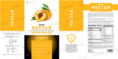 Nectar Fuzzy Navel label