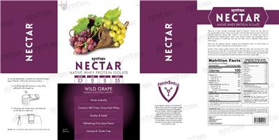 Nectar Wild Grape label