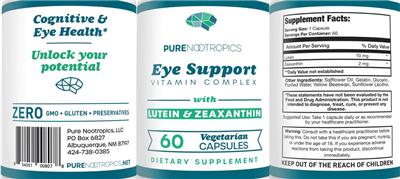 Eye Support label