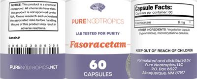 Fasoracetam label