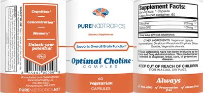 Optimal Choline Complex label