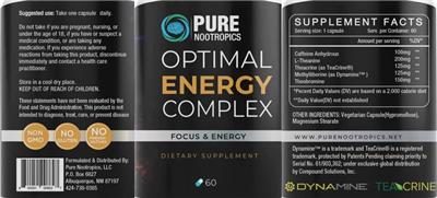 Optimal Energy Complex label