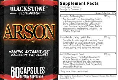 Arson label